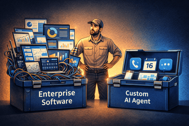 Why Enterprise AI Was Never Built for Small Service Businesses