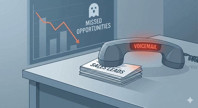 Voicemail Is Killing Your Leads